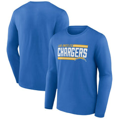 Los Angeles Chargers On Side Stripe Team Long Sleeve T-Shirt | NFL New
