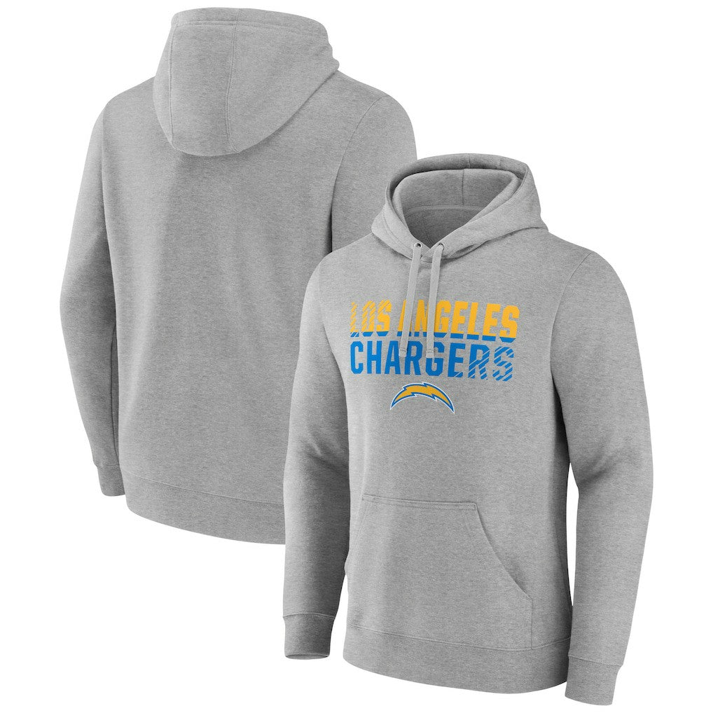 Los Angeles Chargers Team Fade Out Fitted Pullover Hoodie | NFL Sale