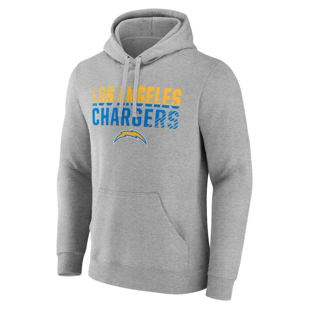 Los Angeles Chargers Team Fade Out Fitted Pullover Hoodie | NFL Sale