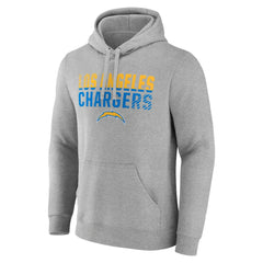 Los Angeles Chargers Team Fade Out Fitted Pullover Hoodie | NFL Sale