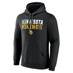Minnesota Vikings Team Fade Out Fitted Pullover Hoodie | NFL Discount
