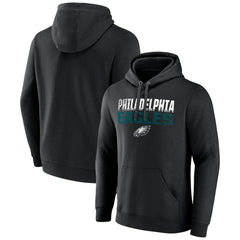 Philadelphia Eagles Team Fade Out Fitted Pullover Hoodie | NFL Sale