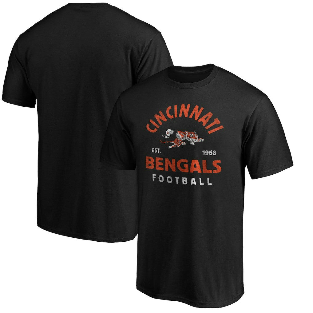 Cincinnati Bengals Vintage Arch T-Shirt | NFL Discount