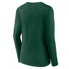 Green Bay Packers Women's Freehand Team Long Sleeve V-Neck T-Shirt | NFL Hot