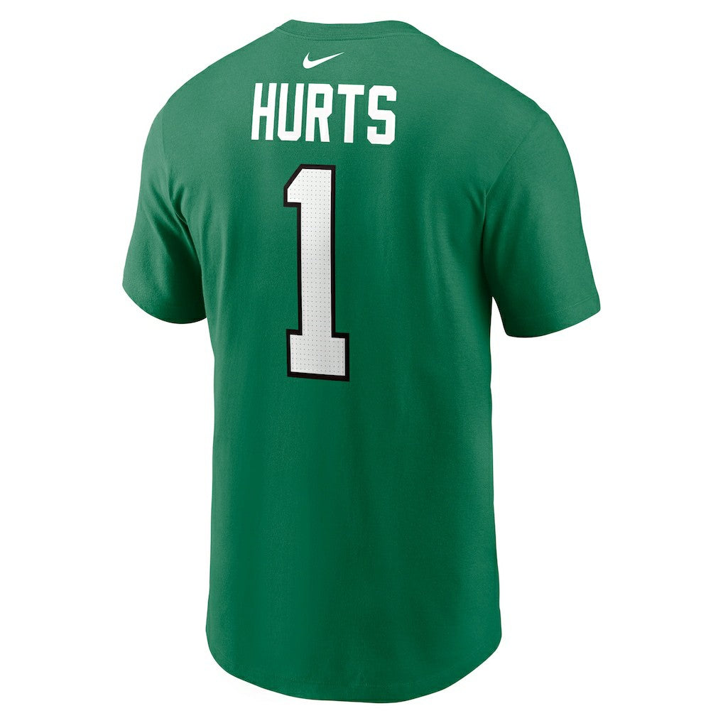 Philadelphia Eagles Jalen Hurts  Alternate Player Name & Number T-Shirt | NFL New