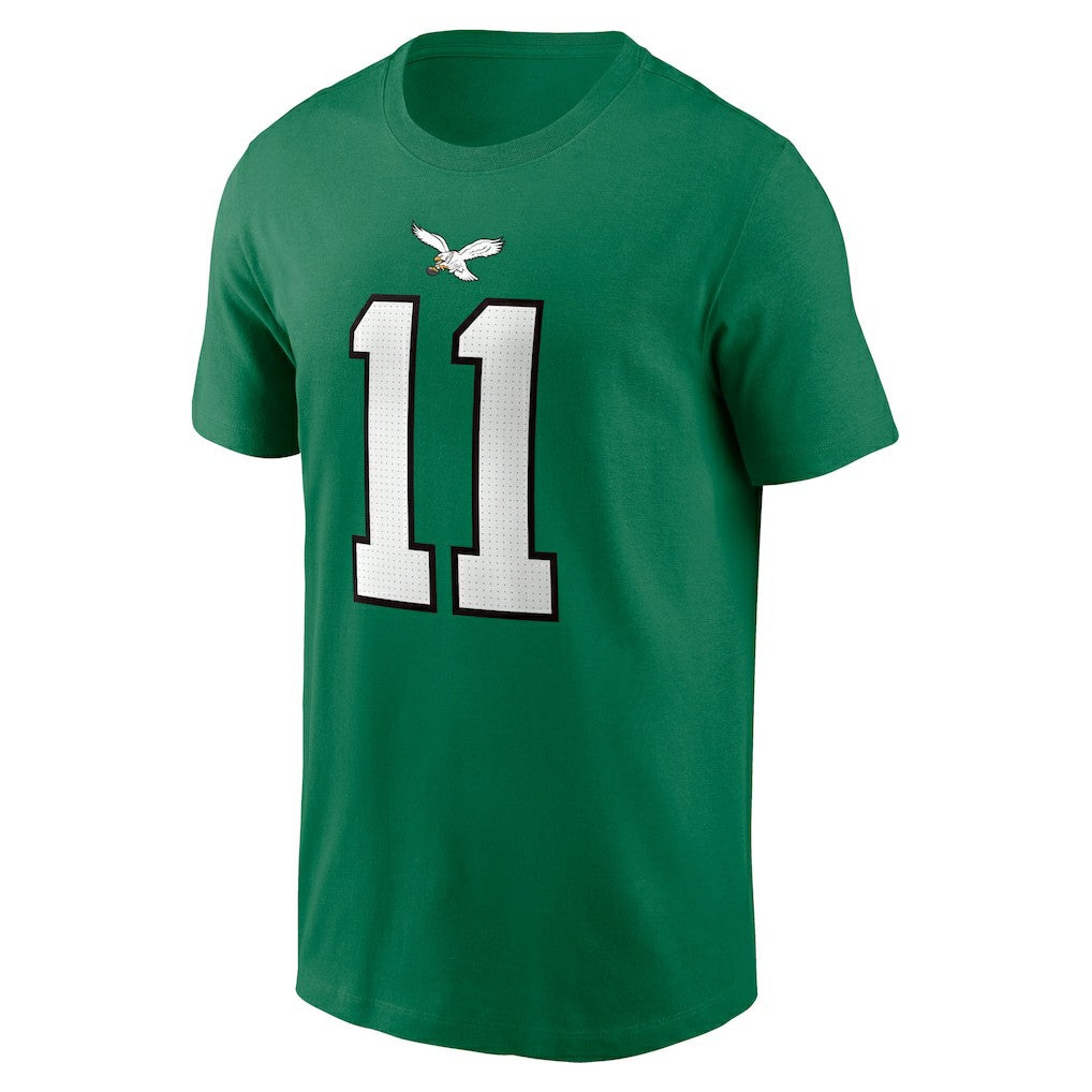 Philadelphia Eagles A.J. Brown  Alternate Player Name & Number T-Shirt | NFL New