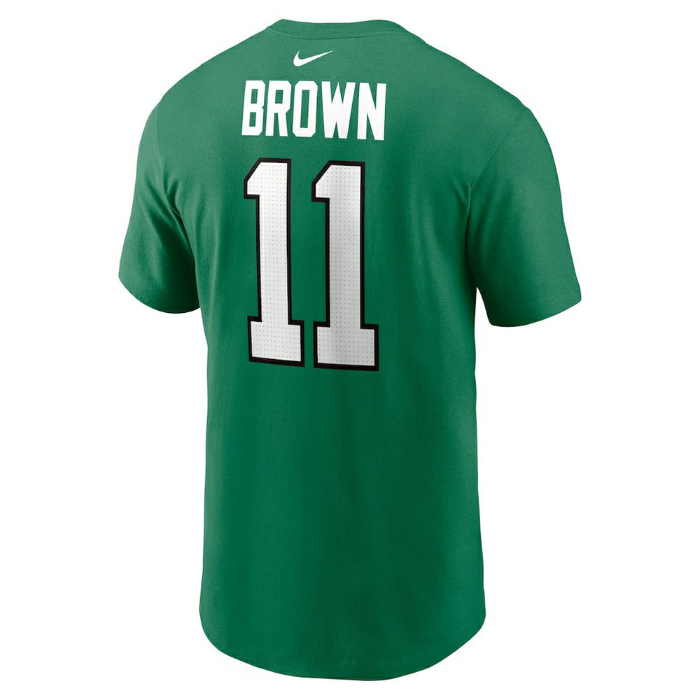 Philadelphia Eagles A.J. Brown  Alternate Player Name & Number T-Shirt | NFL New