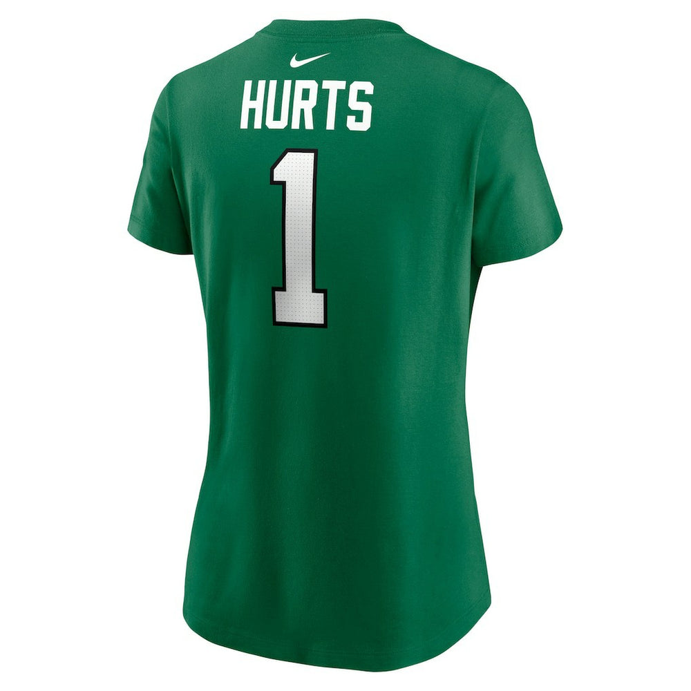 Philadelphia Eagles Jalen Hurts  Women's Player Name & Number T-Shirt | NFL Online