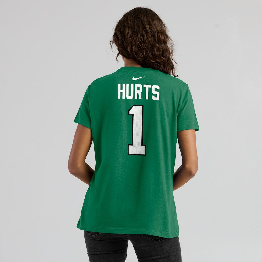 Philadelphia Eagles Jalen Hurts  Women's Player Name & Number T-Shirt | NFL Online
