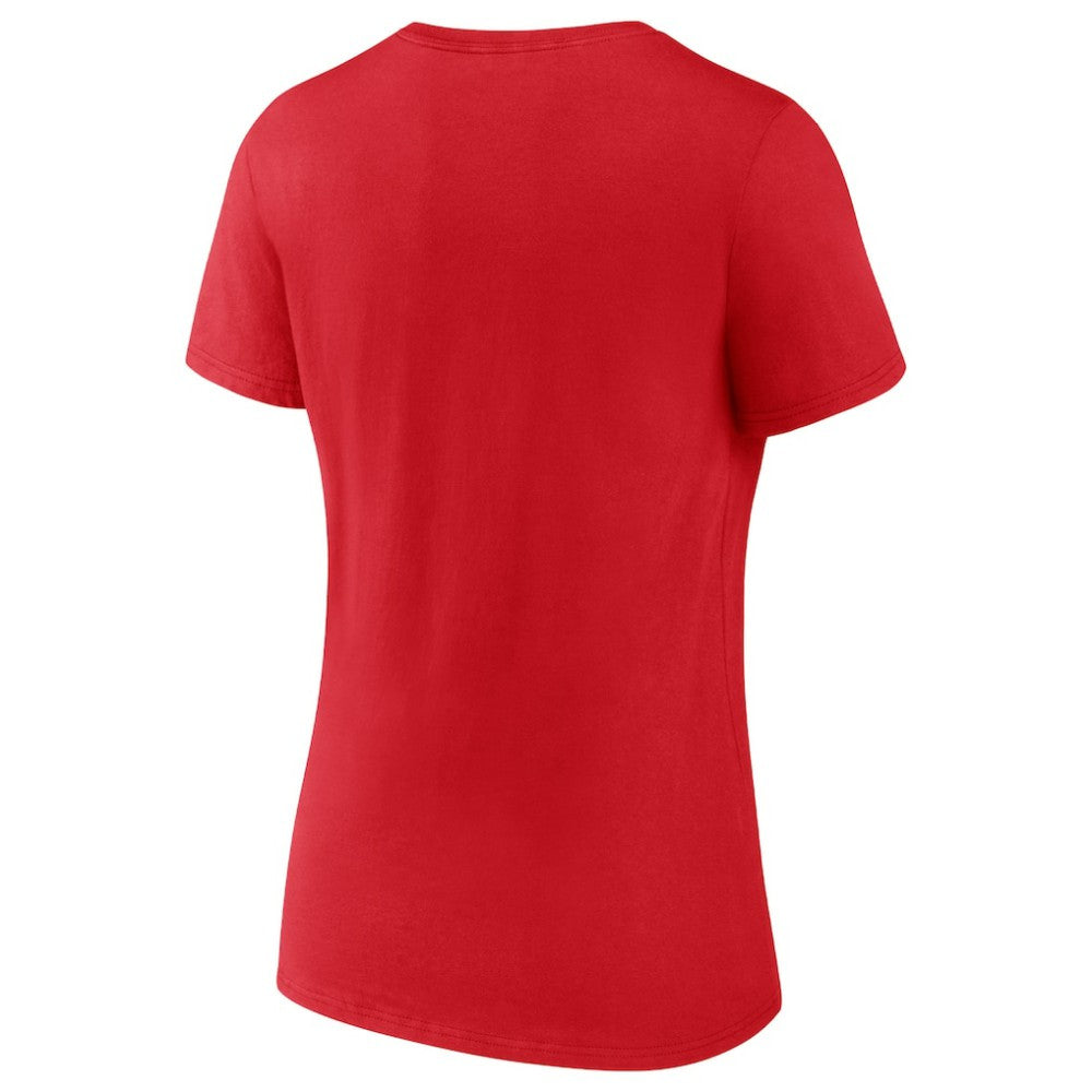 St. Louis Cardinals Fanatics Women's 2022 NL Central Division Champions Locker Room V-Neck T-Shirt - MLB T-shirts