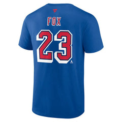 Adam Fox New York Rangers Fanatics Special Edition 2.0 Name & Number T-Shirt -  NHL T-shirts