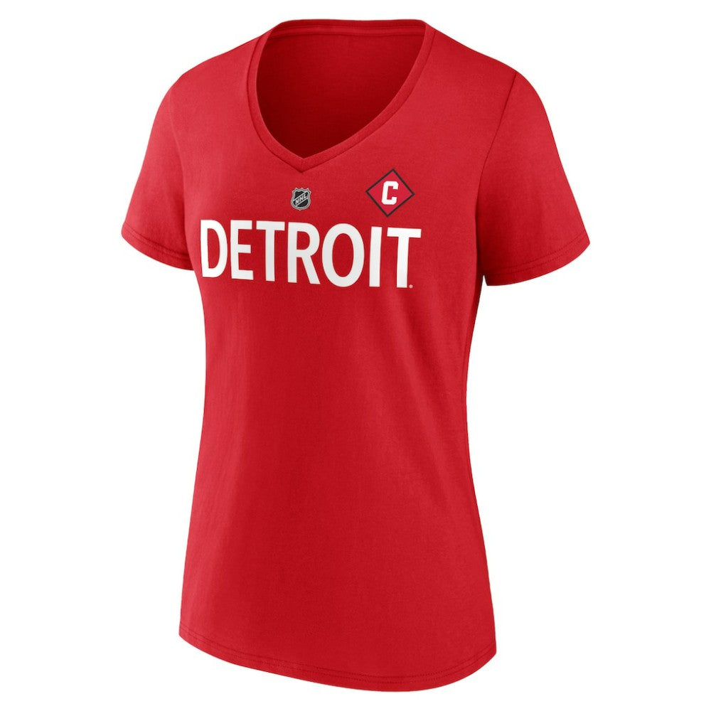 Dylan Larkin Detroit Red Wings Fanatics Women's Special Edition 2.0 Name & Number V-Neck T-Shirt -  NHL T-shirts