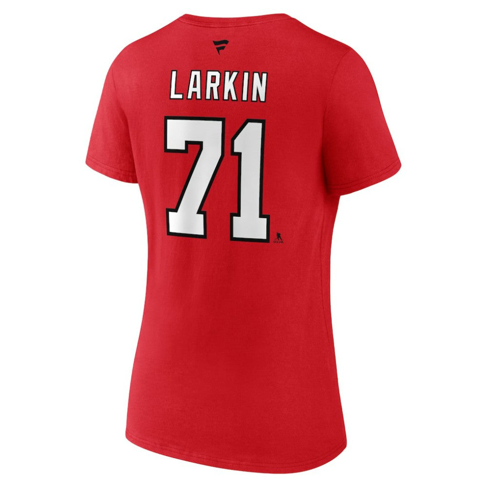Dylan Larkin Detroit Red Wings Fanatics Women's Special Edition 2.0 Name & Number V-Neck T-Shirt -  NHL T-shirts