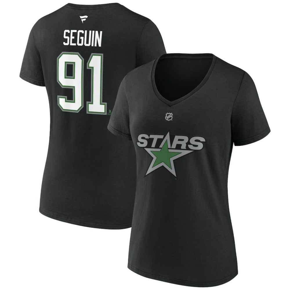 Tyler Seguin Dallas Stars Fanatics Women's Special Edition 2.0 Name & Number V-Neck T-Shirt -  NHL T-shirts