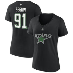 Tyler Seguin Dallas Stars Fanatics Women's Special Edition 2.0 Name & Number V-Neck T-Shirt -  NHL T-shirts