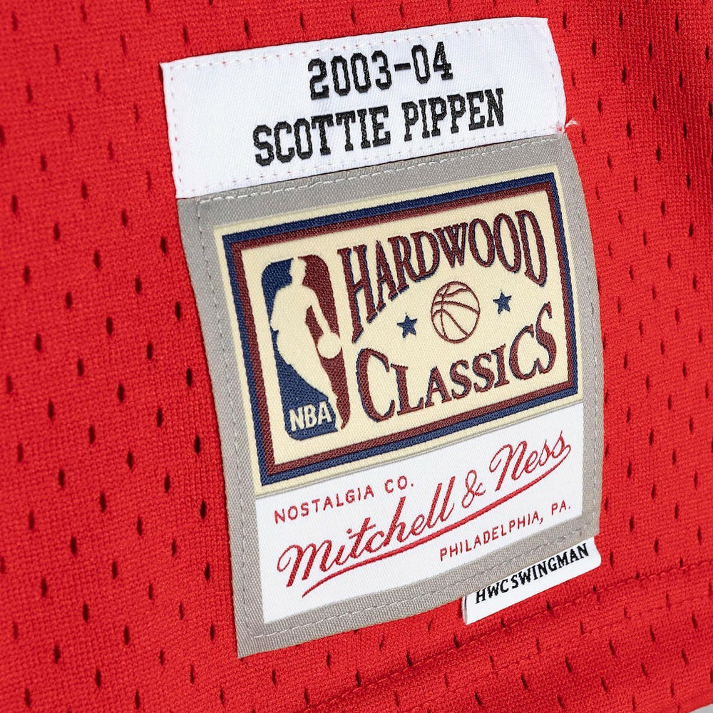 Red Scottie Pippen Chicago Bulls Hardwood Classics 2003-04 Swingman Jersey sale | NBA