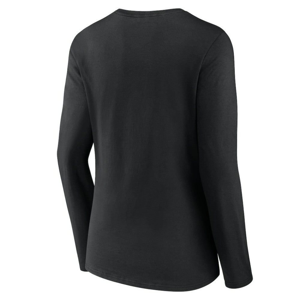 Baltimore Orioles Women's Victory Script Long Sleeve V-Neck T-Shirt - MLB T-shirts