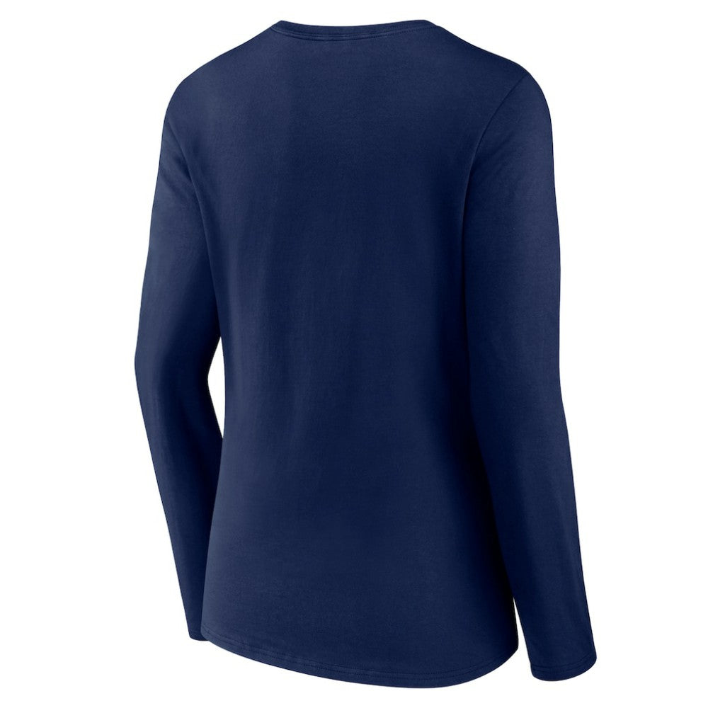 Houston Astros Women's Live For It Long Sleeve Long Sleeve V-Neck T-Shirt - MLB T-shirts