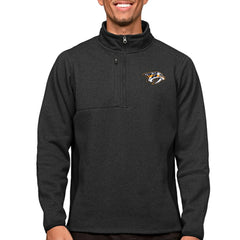 Nashville Predators Antigua Course Quarter-Zip Pullover Top -  NHL Pullover