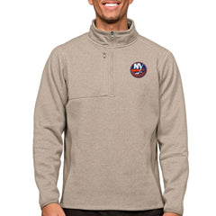 New York Islanders Antigua Course Quarter-Zip Pullover Top -  NHL Pullover