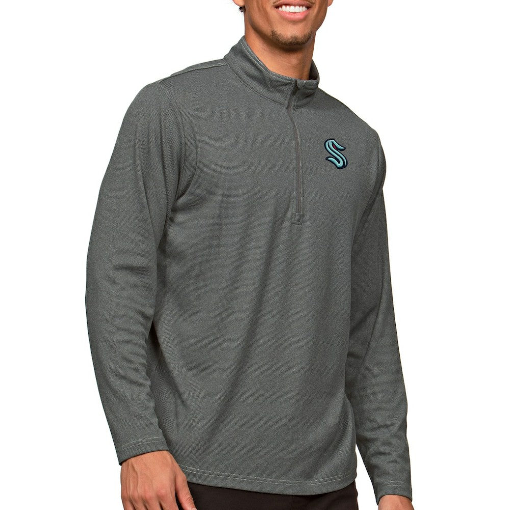 Seattle Kraken Antigua Epic Quarter-Zip Pullover Top -  NHL Pullover