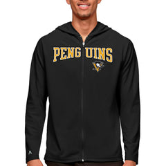 Pittsburgh Penguins Antigua Legacy Full-Zip Hoodie -  NHL Hoodies