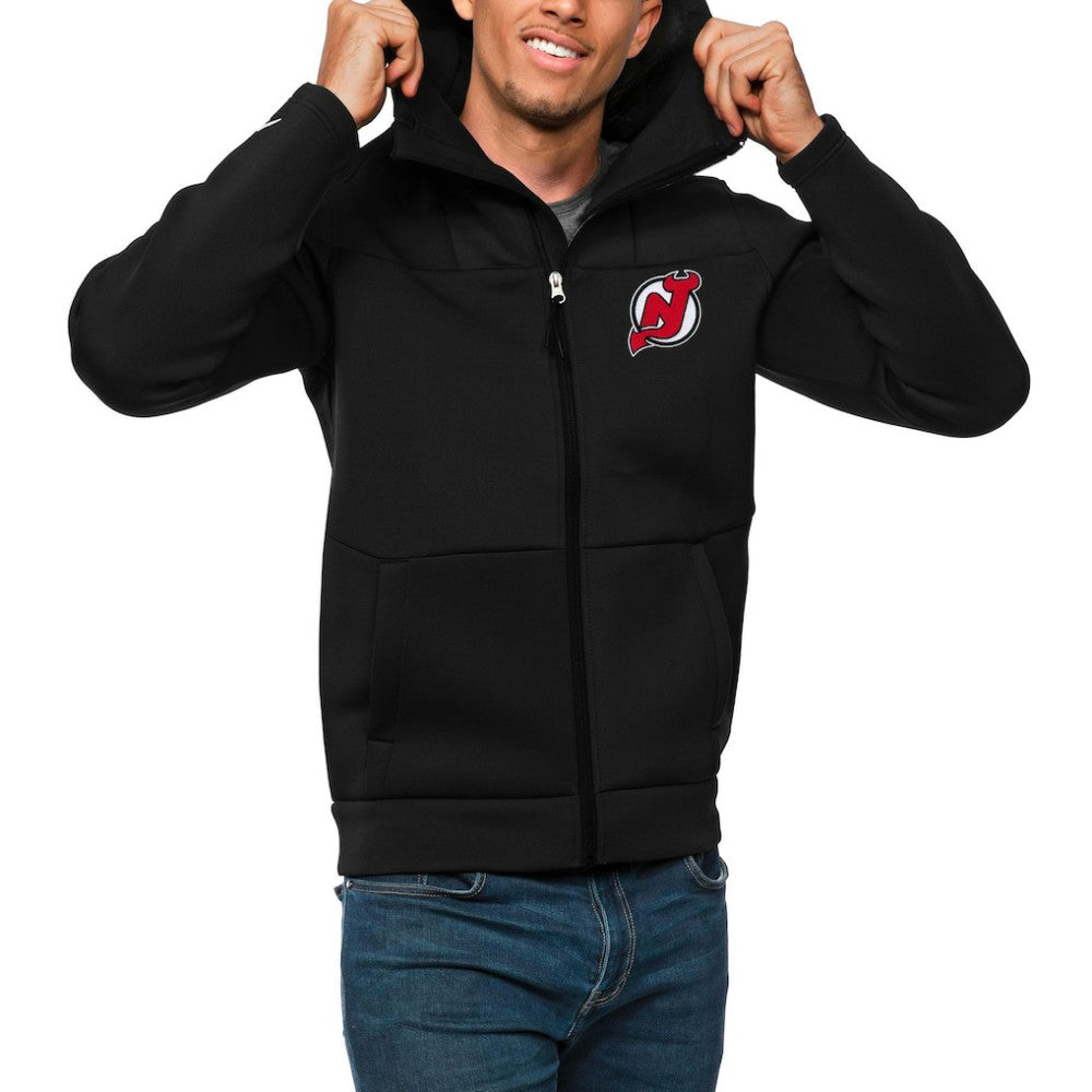 New Jersey Devils Antigua Protect Full-Zip Hoodie -  NHL Jerseys