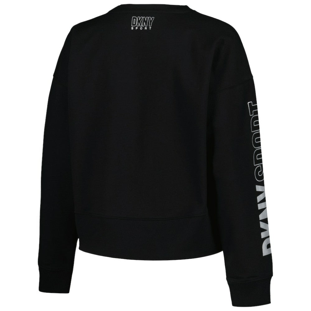 Chicago White Sox DKNY Sport Women's Lily V-Neck Pullover Sweatshirt - MLB Pullover