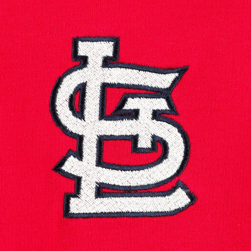 St. Louis Cardinals DKNY Sport Women's Lily V-Neck Pullover Sweatshirt - MLB Pullover