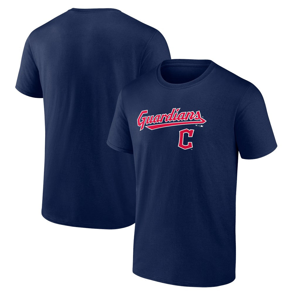 Cleveland Guardians Team Lockup T-Shirt - MLB T-shirts