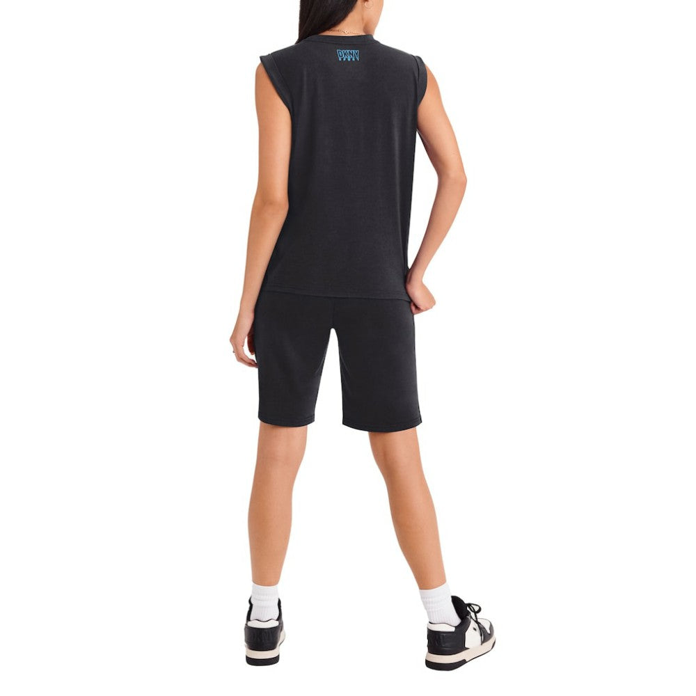 Miami Marlins DKNY Sport Women's Madison Tri-Blend Tank Top - MLB Tanks