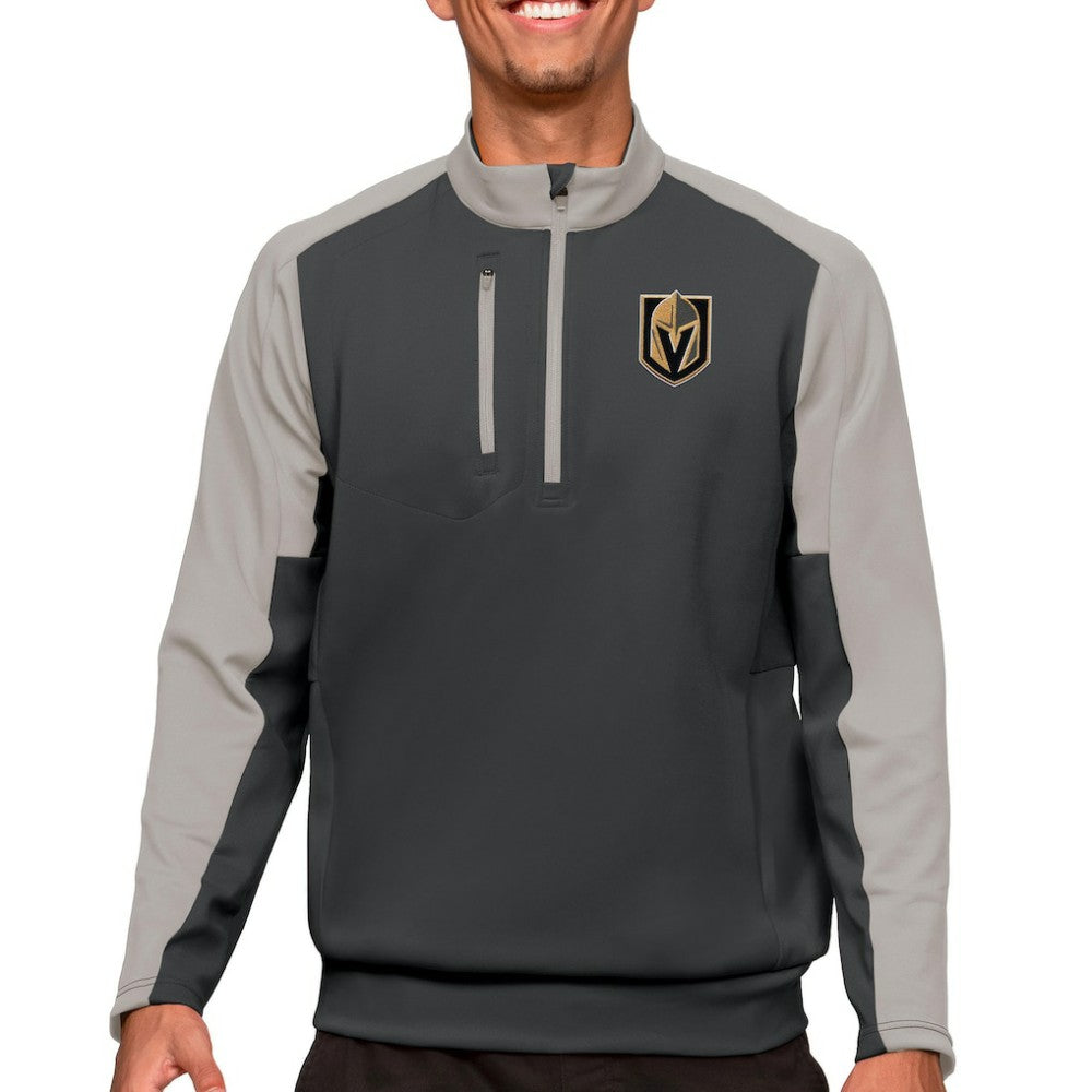 Vegas Golden Knights Antigua Quarter-Zip Pullover Top -  NHL Pullover