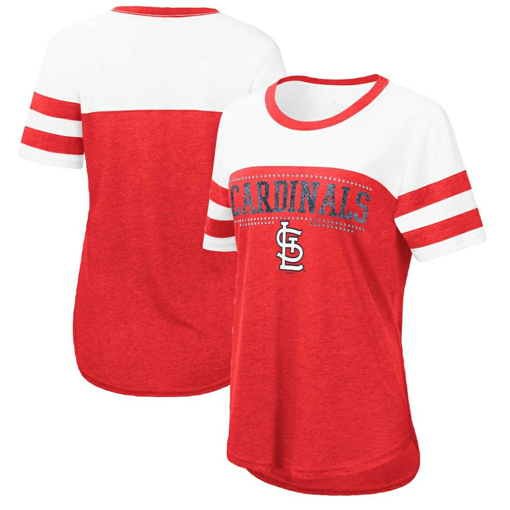 St. Louis Cardinals Touch Women's Setter Lightweight Fitted T-Shirt - MLB T-shirts