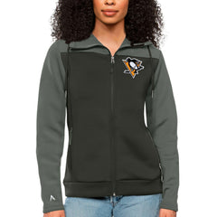 Pittsburgh Penguins Antigua Women's Protect Full-Zip Hoodie -  NHL Hoodies