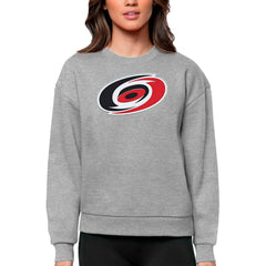 Carolina Hurricanes Antigua Women's Team Logo Victory Crewneck Pullover Sweatshirt -  NHL Sweatshirts