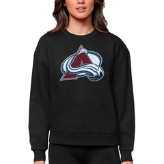 Colorado Avalanche Antigua Women's Team Logo Victory Crewneck Pullover Sweatshirt -  NHL Sweatshirts