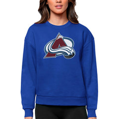 Colorado Avalanche Antigua Women's Team Logo Victory Crewneck Pullover Sweatshirt -  NHL Sweatshirts