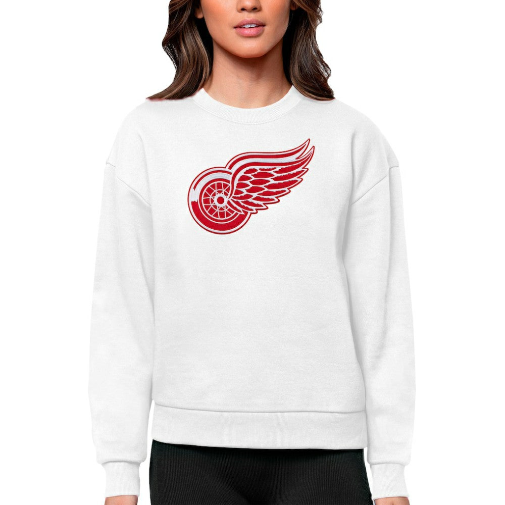 Detroit Red Wings Antigua Women's Team Logo Victory Crewneck Pullover Sweatshirt -  NHL Sweatshirts