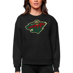 Minnesota Wild Antigua Women's Team Logo Victory Crewneck Pullover Sweatshirt -  NHL Sweatshirts