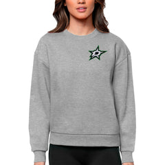 Dallas Stars Antigua Women's Victory Crewneck Pullover Sweatshirt -  NHL Sweatshirts