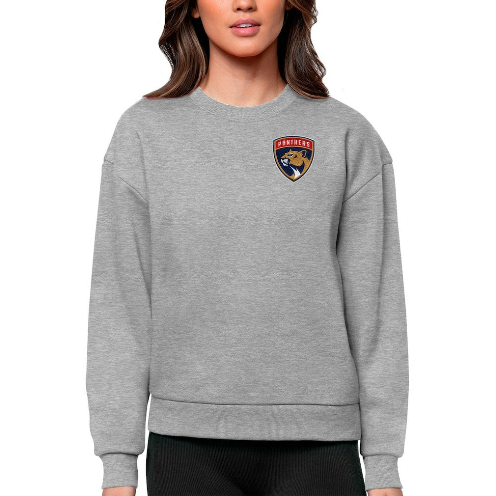 Florida Panthers Antigua Women's Victory Crewneck Pullover Sweatshirt -  NHL Sweatshirts
