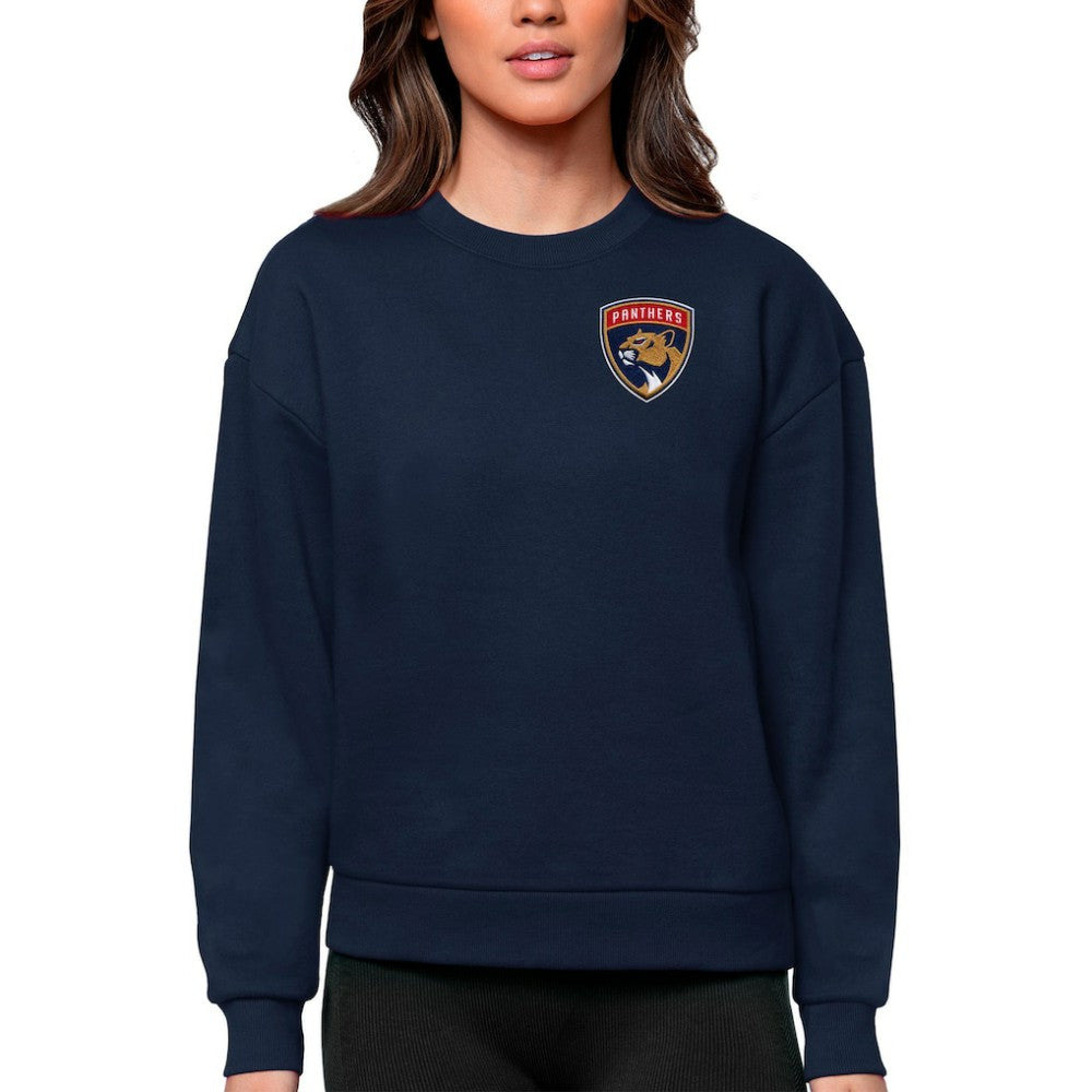 Florida Panthers Antigua Women's Victory Crewneck Pullover Sweatshirt -  NHL Sweatshirts