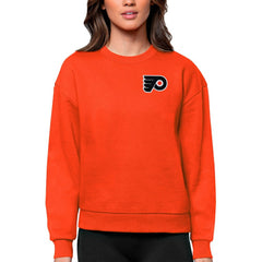Philadelphia Flyers Antigua Women's Victory Crewneck Pullover Sweatshirt -  NHL Sweatshirts