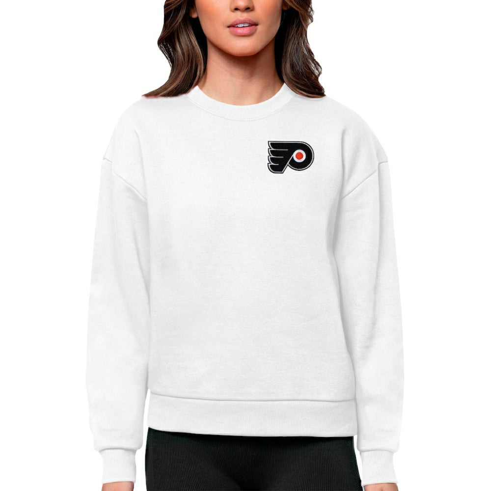 Philadelphia Flyers Antigua Women's Victory Crewneck Pullover Sweatshirt -  NHL Sweatshirts