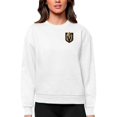 Vegas Golden Knights Antigua Women's Victory Crewneck Pullover Sweatshirt -  NHL Sweatshirts