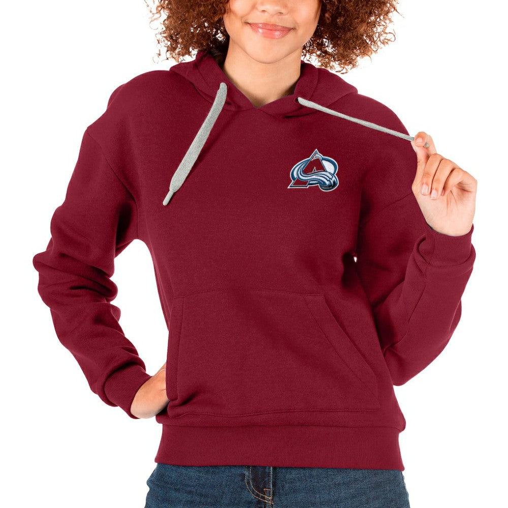 Colorado Avalanche Antigua Women's Victory Pullover Hoodie -  NHL Hoodies