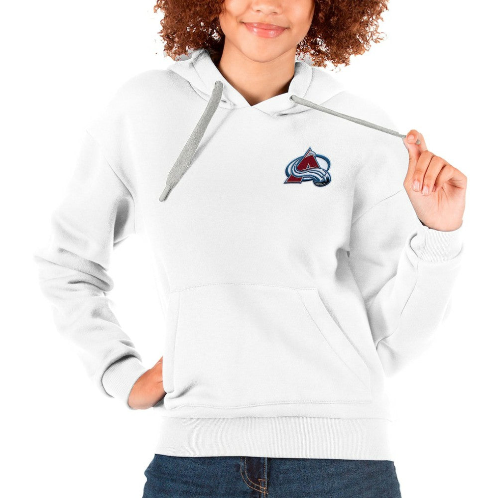 Colorado Avalanche Antigua Women's Victory Pullover Hoodie -  NHL Hoodies