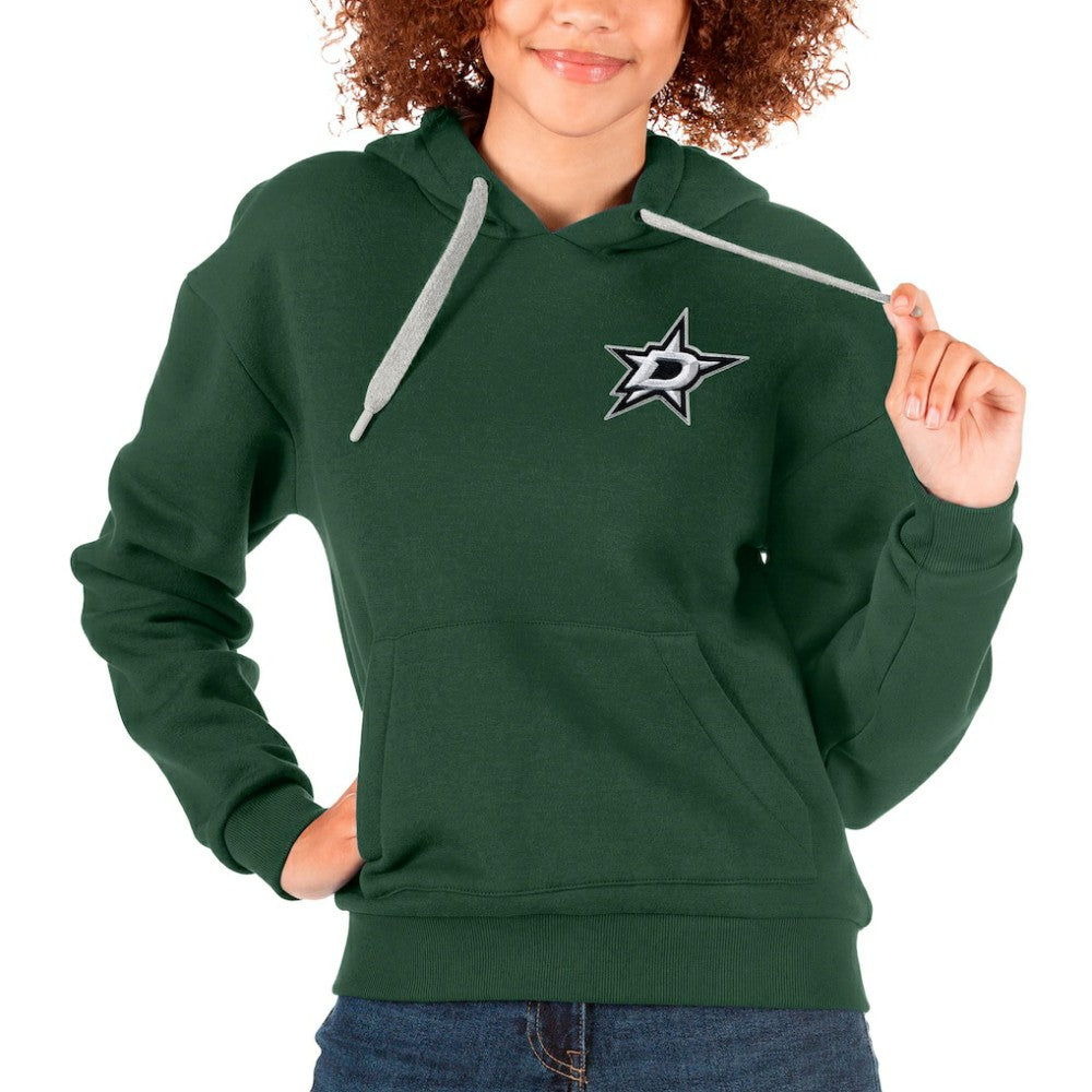 Dallas Stars Antigua Women's Victory Pullover Hoodie -  NHL Hoodies