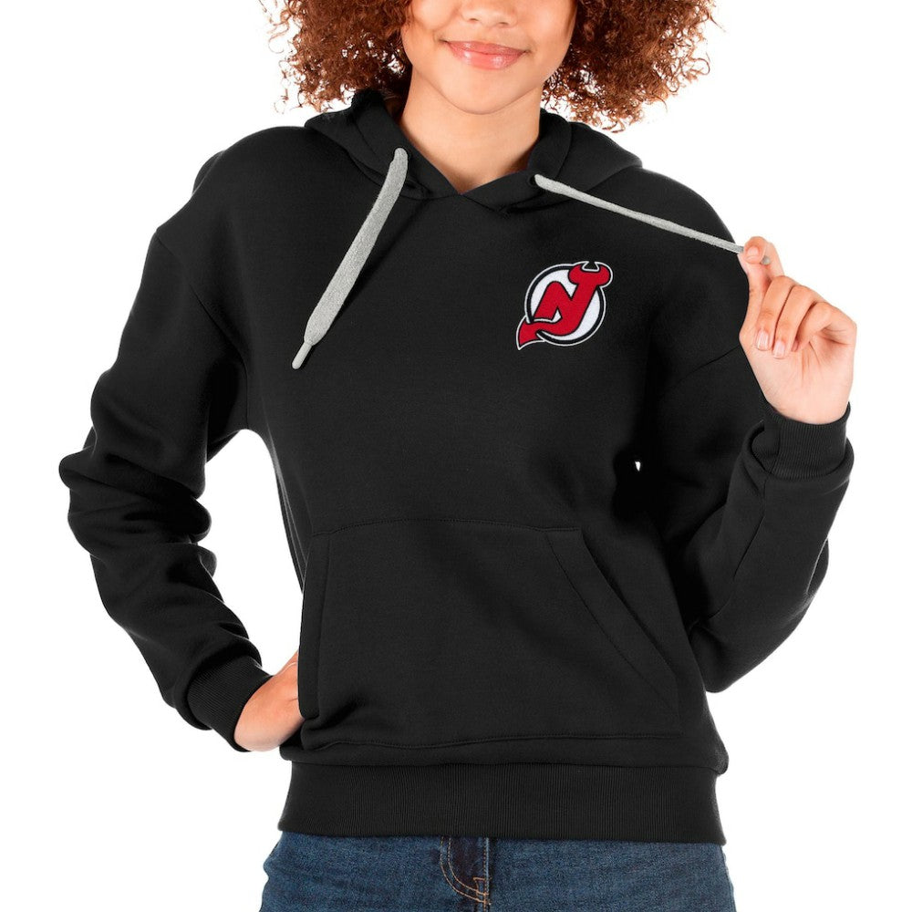 New Jersey Devils Antigua Women's Victory Pullover Hoodie -  NHL Jerseys