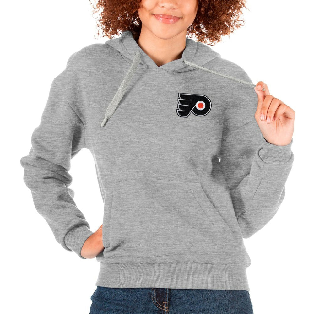 Philadelphia Flyers Antigua Women's Victory Pullover Hoodie -  NHL Hoodies